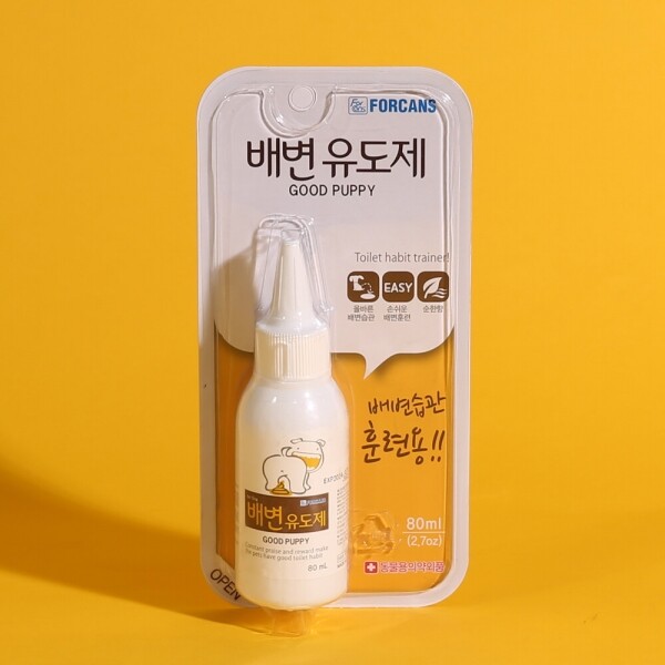 아르깡시엘,포비스 강아지 배변훈련 배변유도제 80ml