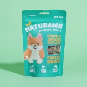 내츄로어 강아지 동결건조 간식 에이루스 캥거루 50g