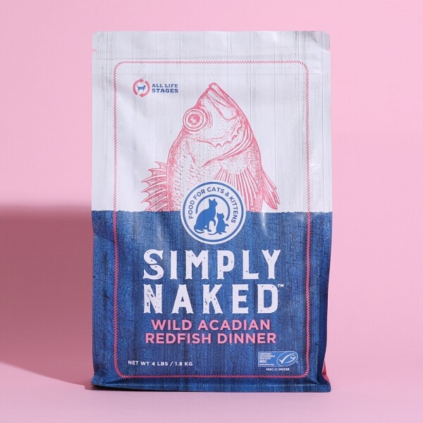 아르깡시엘,심플리네이키드 와일드 아카디안 레드피쉬 고양이 사료 1.8kg