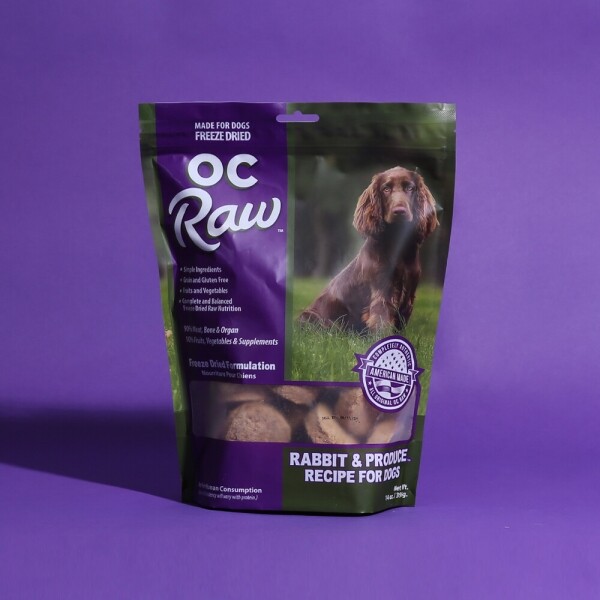 아르깡시엘,오씨로우 동결건조 사료 레빗앤프로듀스 패티 396g