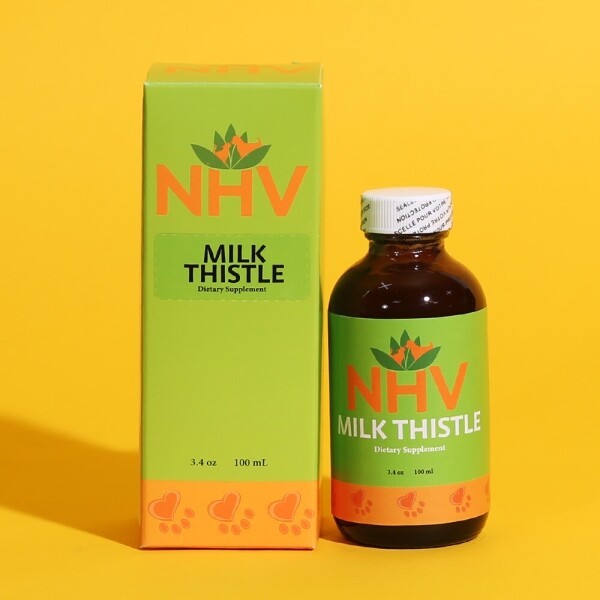 아르깡시엘,NHV 강아지 고양이 보조제 밀크시슬 (간.신장.항암) 100ml