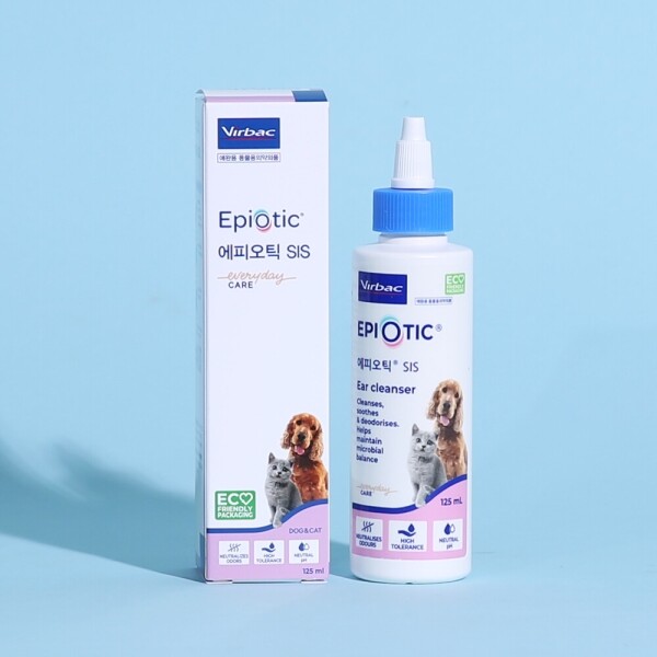 아르깡시엘,버박 에피오틱 SIS 반려동물 귀세정제 125ml