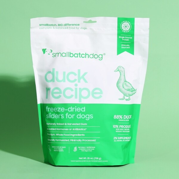 아르깡시엘,스몰배치 동결건조 사료 덕배치 슬라이더 708g