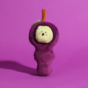 딩독 강아지 장난감 노즈워크 삑삑이 개루츠 포도