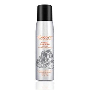 아이그룸 글로스잇 샤인 강아지 열보호 미용 스프레이 4oz(113g)