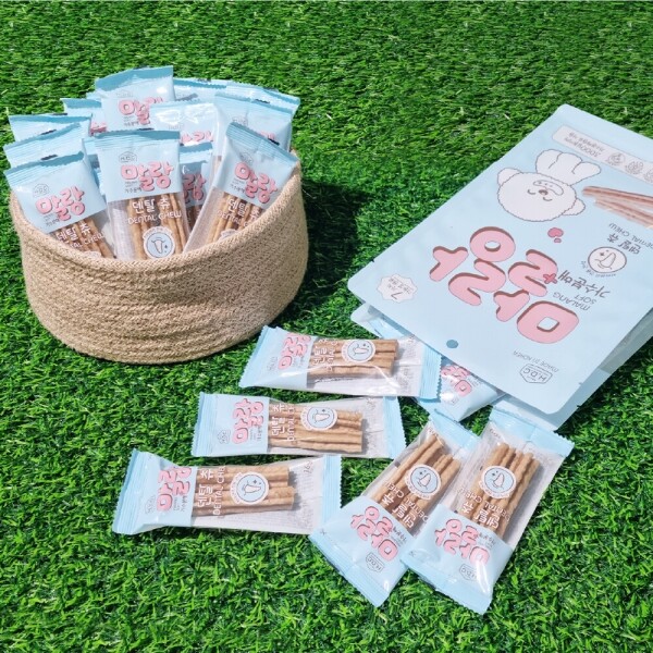 아르깡시엘,아스쿠 말랑 가수분해 덴탈츄 강아지껌 16g