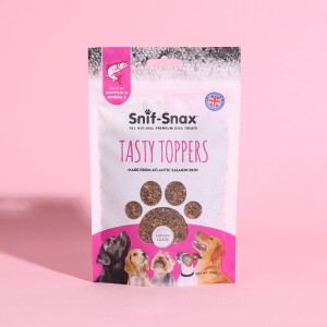 스니프스낵 살몬 스킨 테이스티 토퍼 100g