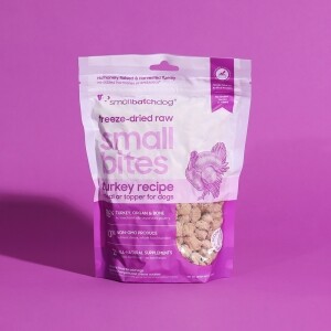 스몰배치 강아지 동결건조 스몰바이트 터키 198g