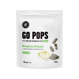 식스스텝 고팝스 바크팝 저칼로리 다이어트 간식 사과 60g